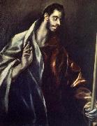 Apostle St Thomas GRECO, El